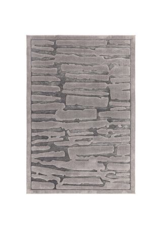 Valley Charcoal Path Rug 