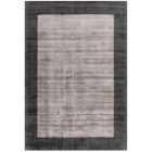 Blade Border Charcoal Silver